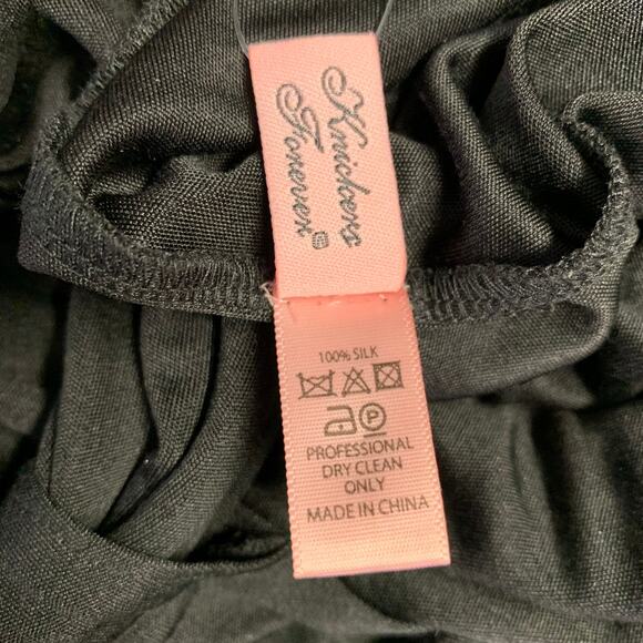 AGENT PROVOCATEUR Size 3 Black Silk Halter Cocktail Dress - Picture 6 of 6